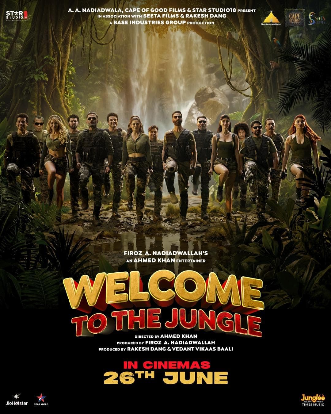 Welcome to the Jungle (2026) - Bollywood movie streaming online