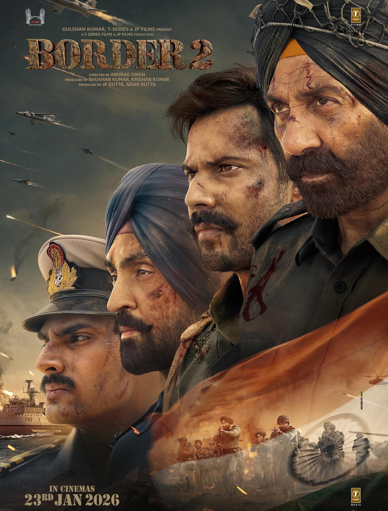 Border 2 (2026) - Indian War Drama Movie | Sunny Deol | Full Movie HD - bollywood movie streaming online