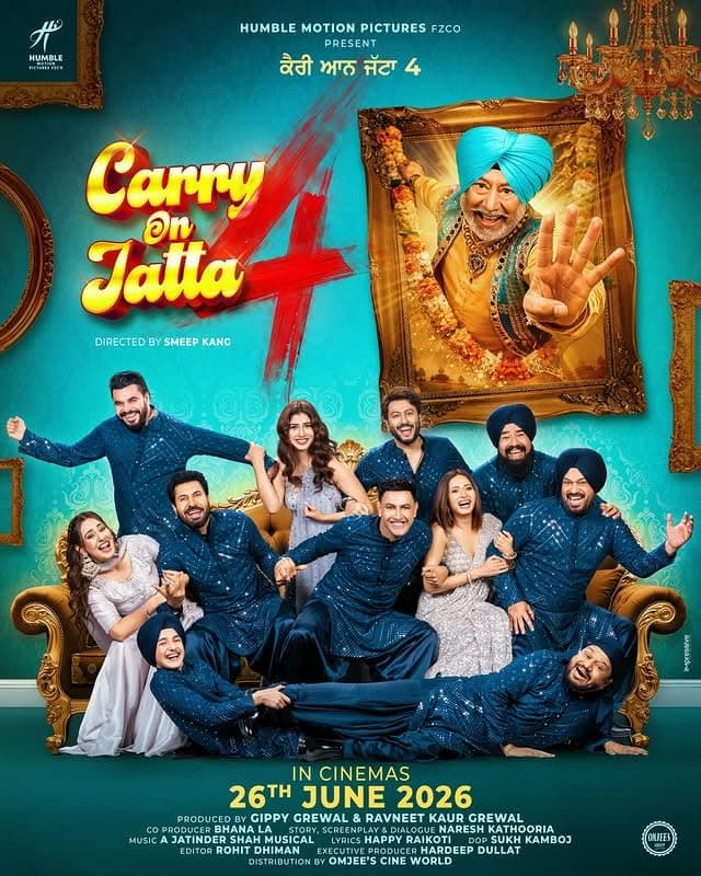 Carry On Jatta 4 (2026) Punjabi - Bollywood movie streaming online